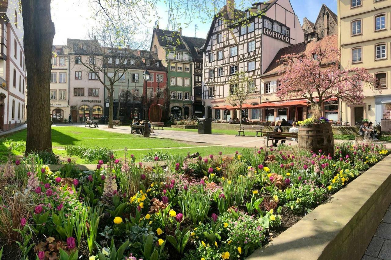 Ferienwohnung Grand 3 Pieces Stationnement Gratuit Dans La Rue Straßburg Exterior foto